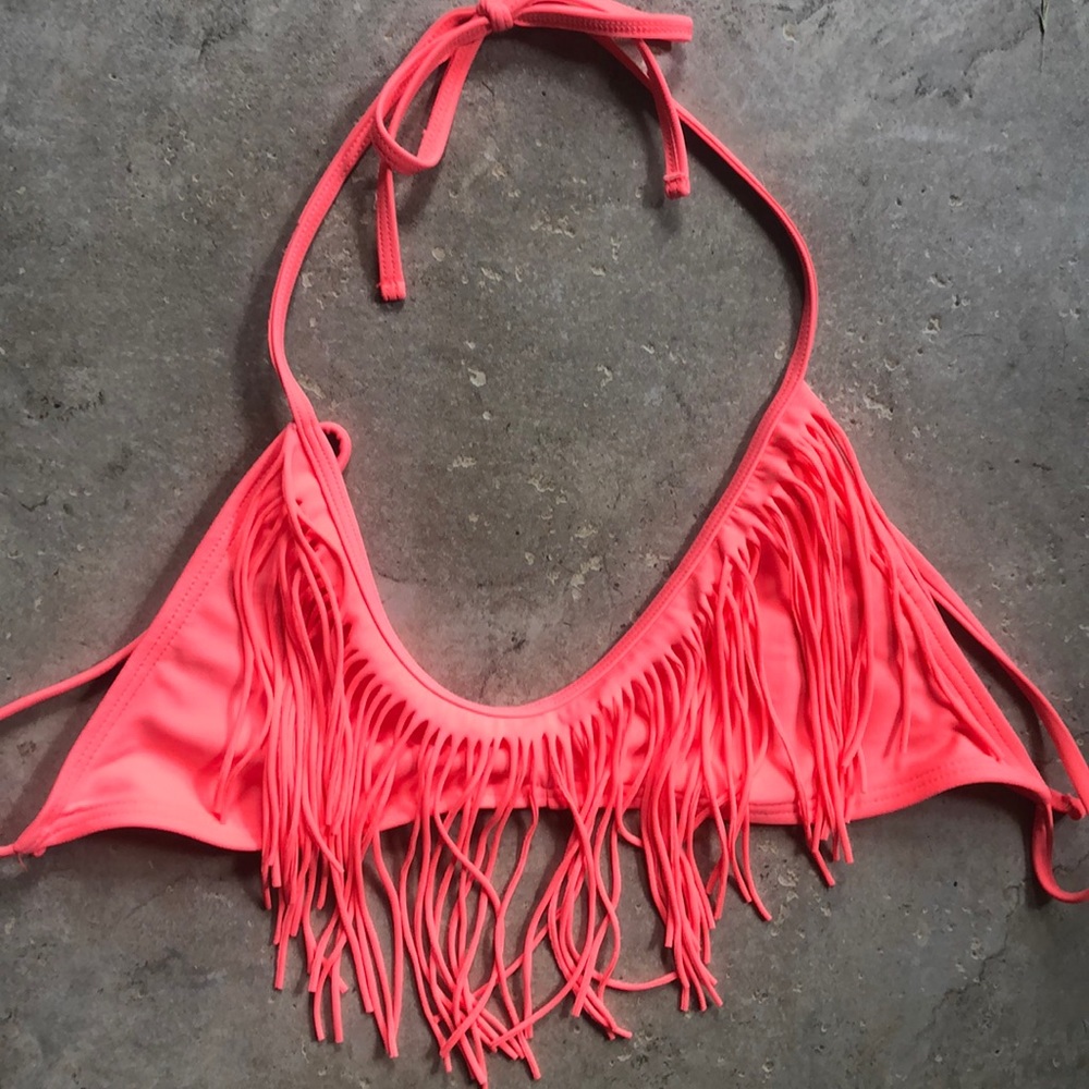Fringe Swim Top